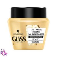 ماسک موی طلایی گلیس GLISS مدل Supreme Oil Elixir حجم 300 میلی لیتر